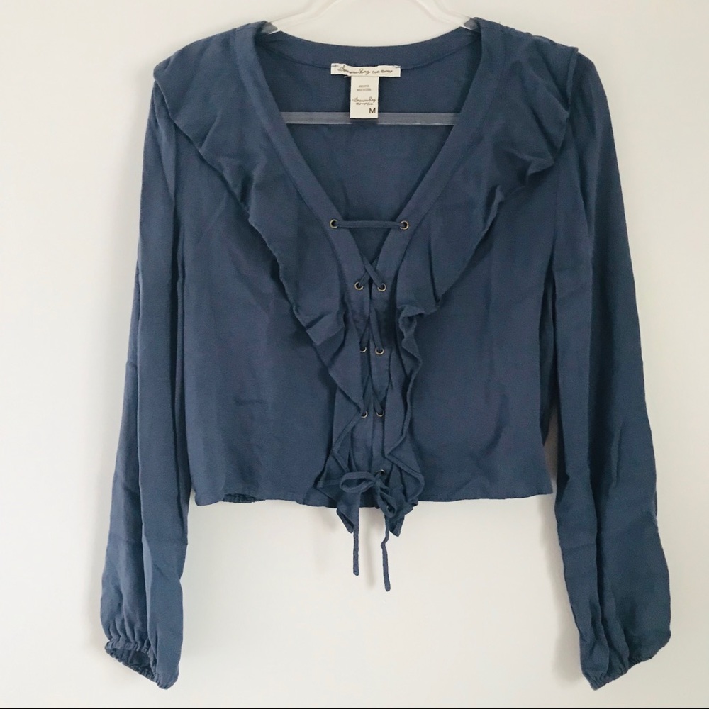 AMERICAN RAG | crop | like new